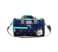 School-Mood Sporttasche Lina (Kätzchen, blau)