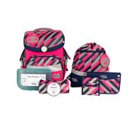 School-Mood Timeless Air+ Schulranzenset Yuna Neon, 7-teilig