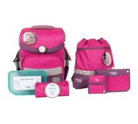 SCHOOL-MOOD Timeless mit LED Patchy Schulranzen-Set 7-teilig Luisa