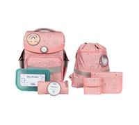 SCHOOL-MOOD Timeless Nordic Collection Schulranzen-Set 7-teilig Rainbow
