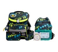 School-Mood Schulranzen Set Timeless Pro Elias (Rennwagen) 7-teilig