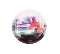 School-Mood LED-Patchy für Schulranzen - Klett-Patchy mit wechselbaren Designs für Kinder - Trendiges Schulrucksack-Accessoire für jeden Geschmack, perfekt für die Grundschule (Feuerwehr)