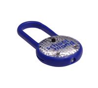 School-Mood Zubehör LED Reflektor-Anhänger blau