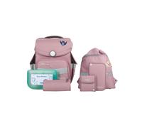 School-Mood Schulranzenset Timeless Calamary (Ocean Collection, pink)