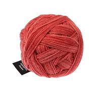 Schoppel Wolle Admiral Pro Shadow | Sockenwolle 4fädig einfarbig rot zum stricken und häkeln | umweltschonendes Sockengarn aus kontrolliert biologischem Anbau mit biologisch abbaubarem Polyamid (2371)