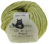 Schoppel Wolle Reggae Melange, 0581M savanne melange, Merinowolle meliert zum Stricken, Häkeln und Filzen