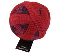 Schoppel-Wolle Wolle, Knäuel, „Crazy Zauberball Hourglass“ 2095 Indian Rose