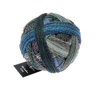 Schoppel Wolle Zauberball Alb Zauber Crazy 2529 | Sockenwolle mit Farbverlauf | Sockengarn | Strumpfwolle mit Schurwolle von der Schwäbischen Alb