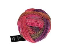 Schoppel Wolle Zauberball Alb Zauber Crazy, Sockenwolle mit Farbverlauf, Sockengarn, Strumpfwolle mit Schurwolle von der Schwäbischen Alb (2631 Italian Sunset)