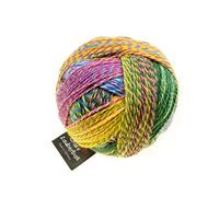 Schoppel-Wolle Zauberball Crazy, Wollmischung, 2334 Malerwinkle, 11 x 11 x 9 cm