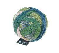 Schoppel Wolle Zauberball Stärke 6, 150g bunte Sockenwolle 6-fädig, dicke Strumpfwolle 6-fach, Sockengarn mit Farbverlauf zum stricken und häkeln | 75% Wolle, 25% Polyamid (2292 Sternschnuppe)