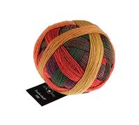 Schoppel Zauberball 100 Pro, reine Wolle mit Farbverlauf, 100g, 420m, Häkelwolle, Strickgarn, Nadelstärke 2 bis 3 mm (2479 Belladonna)