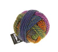 Schoppel Zauberball Edition 3, Reine Merinowolle Häkelwolle Strickgarn, 100% Wolle für Nadelstärke 3 bis 3,5 mm (2328 Gartentage)