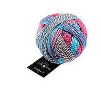 Schoppel Zauberball Edition 3, reine Merinowolle zum Stricken und Häkeln, 100% Wolle | Merino extrafine für Nadelstärke 3 bis 3,5 mm (2399 Rosetta)