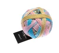 Schoppel Zauberball Edition 6 | 100% Wolle | Merinowolle fine für Nadelstärke 2 bis 3 mm | 50g Wollgarn zum Stricken oder Häkeln (2513 Gastgeschenk)