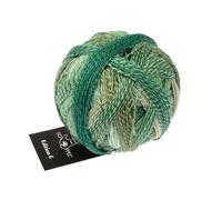 Schoppel Zauberball Edition 6 | 100% Wolle | Merinowolle fine für Nadelstärke 2 bis 3 mm | 50g Wollgarn zum Stricken oder Häkeln (2595 Grünzeug)