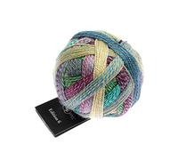 Schoppel Zauberball Edition 6, Häkelwolle Merinowolle, Farbverlaufswolle für Nadelstärke 2 bis 3 mm, 50g Strickgarn zum Stricken oder Häkeln (2511 All Inclusiv)