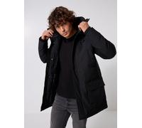 Schott - Bekleidung Parka A Capuche Basique Schott - Schwarz - Größe XXL