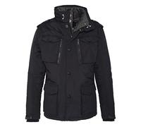 Schott (Brand National) Herren Parka Field, Noir (Noir), S