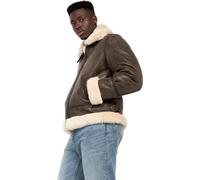 Schott Herren Lc1259 Jacke, Braun (Brown 80), Small