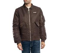 Schott NYC Bombers, Unisex, Braun (Dark Brown), Large