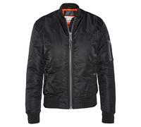 Schott NYC Damen Airforcewrs Bomber Schott Jacke, Schwarz, 32