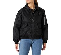 Schott NYC Danwrs CWU Fit Loop Schott Jacke für Damen, Schwarz, 38