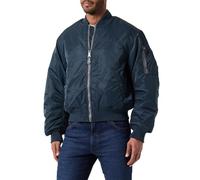 Bomberjacke SCHOTT NYC Gr. XXL, blau (navy) Herren Jacken Übergangsjacken mit zusätzlichen Armtaschen (17162154-XXL) navy