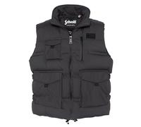 Schott NYC Herren Ishakv Jacke, anthrazit, S