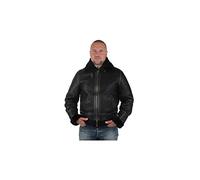 Schott NYC Herren Lc1259 Jacke, Schwarz (Black 90), XXXL