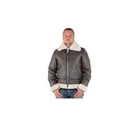 Schott NYC Herren Lc1259gt Lederjacke, braun, 5XL
