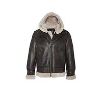 Schott NYC Herren Lc1259h Lederjacke, Braun, X-Large
