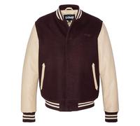 Schott NYC Herren Lc8705x Jacke, Bordeaux/Beige, L