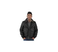 Schott NYC Herren Lederjacke Jacke LC5331X, Gr. Medium, Braun (anthracite brown 80)