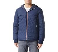 Schott NYC Herren Riverso Jacke, Navy/ANTITHRACITE, L