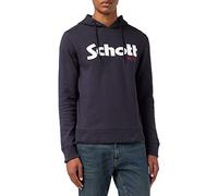 Schott Nyc Herren Swhood Sweatshirt, Blau (Navy Navy), XX-Large