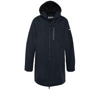 Schott NYC Kalvin Jacke mit Kapuze, lang, mit Reißverschluss, Schott, Marineblau, XL für Erwachsene