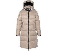 Schott NYC Unisex Belstar2wrs Daunenjacke mit Kapuze, lang, für Damen, beige, Medium