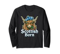 Schottisch geborener Highlander Celtic Langarmshirt