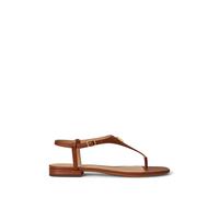Schraffur-Ledersandale Everley II EU 37 Brown