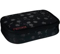 Schreibgeräteetui NEOXX "Schlamperbox, Dunk", Kinder, splash schwarz, Polyester, Schreibgeräteetuis, teilweise aus recyceltem Material (79824326-0) splash schwarz