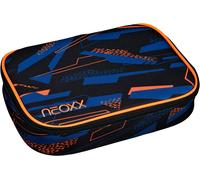 Schreibgeräteetui NEOXX "Schlamperbox, Dunk, Streetlight", Kinder, schwarz (streetlight), Polyester, Schreibgeräteetuis, teilweise aus recyceltem Material (73890406-0) streetlight