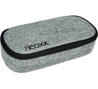 Schreibgeräteetui NEOXX "Schlamperbox, Jump", Kinder, grau (wool the world), Polyester, Schreibgeräteetuis, teilweise aus recyceltem Material (29775616-0) wool the world