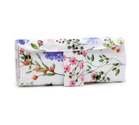 Schreibwaren-Set aus recycelten Materialien mit faltbarem Federmäppchen aus Leinen - Bienen - Nectar Meadows - Puckator STA285