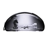 Schreibwarenkoffer Schach Organizer Tragbares Federmäppchen Kosmetiktasche Organizer Make-Up-Boxen