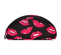 Schreibwarenkoffer Sexy Mund Und Lippenstift Organizer Tragbares Federmäppchen Kosmetiktasche Organizer Make-Up-Boxen