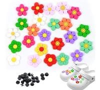 Schuh Charms Crocs DIY Stecker Set 3D Schuhanhänger für Clogs, PVC Shoe Charms Cartoon Schuh-Dekoration für Kinder Jugendliche Erwachsene 24 Stück