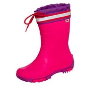 SCHUH DEPOT BOCKSTIEGEL Mädchen Gummistiefel STULPE Reflektor Fuchsia (Fuchsia, Numeric_26)