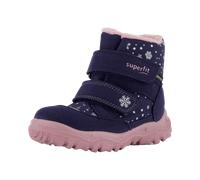 Superfit Mädchen Husky1 Warm Gefütterte Gore-tex Schneestiefel, Blau Rosa 8020, 22 EU