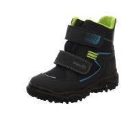 Superfit Kinder-Outdoor-Allwetterstiefel gefüttert HUSKY Blau-Hell-Grün 35